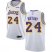 Womens Nike Los Angeles Lakers #24 Kobe Bryant White NBA Swingman Association Edition Jersey