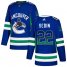 Adidas Vancouver Canucks #22 Daniel Sedin Blue Home Authentic Drift Fashion Stitched NHL Jersey