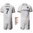 Chelsea #7 Kante Away Kid Soccer Club Jersey