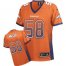 Nike Denver Broncos #58 Von Miller Orange Team Color Womens Stitched NFL Elite Drift Fashion Jersey