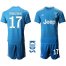 Juventus #17 Mandzukic Third Kid Soccer Club Jersey