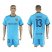 Barcelona #13 C.Bravo Away Soccer Club Jersey
