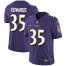 Nike Baltimore Ravens #35 Gus Edwards Purple Team Color Youth Stitched NFL Vapor Untouchable Limited Jersey