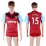 West Ham United #15 Sakho Home Soccer Club Jersey