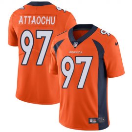 Nike Denver Broncos #97 Jeremiah Attaochu Orange Team Color Youth Stitched NFL Vapor Untouchable Limited Jersey