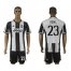 Juventus #23 Vidal Home Soccer Club Jersey