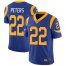 Nike Los Angeles Rams #22 Marcus Peters Royal Blue Alternate Youth Stitched NFL Vapor Untouchable Limited Jersey