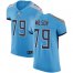 Nike Tennessee Titans #79 Isaiah Wilson Light Blue Alternate Mens Stitched NFL New Elite Jersey