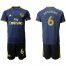 Arsenal #6 Koscielny Third Soccer Club Jersey