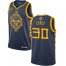 Nike Golden State Warriors #30 Stephen Curry Navy Swingman City Edition Youth 2022 NBA Finals Jersey Youth