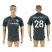 Chelsea #28 Azpilicueta Black Soccer Club Jersey