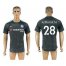 Chelsea #28 Azpilicueta Black Soccer Club Jersey