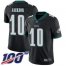 Nike Philadelphia Eagles #10 DeSean Jackson Black Alternate Mens Stitched NFL 100th Season Vapor Limited Jersey