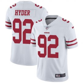 Nike San Francisco 49ers #92 Kerry Hyder White Youth Stitched NFL Vapor Untouchable Limited Jersey