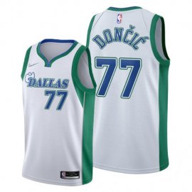 Dallas Dallas Mavericks #77 Luka Doncic Womens 2021-22 City Edition White NBA Jersey Womens