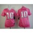 Nike New York Giants #10 Eli Manning Pink Womens Be Luvd Stitched NFL Elite Jersey