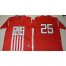 Ohio State Buckeyes #25 Mike Weber Jr. Red 1917 Throwback Limited Stitched NCAA Jersey