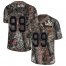 Nike Kansas City Chiefs #99 Khalen Saunders Camo Youth Super Bowl LV Bound Stitched NFL Limited Rush Realtree Jersey