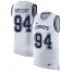 Nike Dallas Cowboys #94 Randy Gregory White Mens Stitched NFL Limited Rush Tank Top Jersey