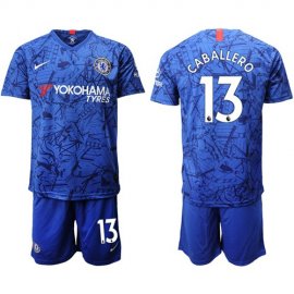 Chelsea #13 Caballero Home Soccer Club Jersey