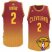 Cavaliers #2 Kyrie Irving Red Resonate Fashion Swingman The Finals Patch Stitched NBA Jersey