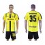 Dortmund #35 Bandowski Home Soccer Club Jersey