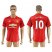 Manchester United #10 Rooney Red Home Soccer Club Jersey