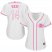 Cincinnati Reds #14 Pete Rose White/Pink Fashion Womens Stitched MLB Jersey