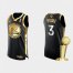Golden State Golden State Warriors #3 ordan Poole Mens Nike Golden Black 2021-22 NBA Finals Champions Authentic Jersey Mens