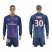 Paris Saint-Germain #30 Sirigu Home Long Sleeves Soccer Club Jersey