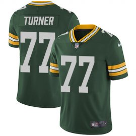 Nike Green Bay Packers #77 Billy Turner Green Team Color Mens Stitched NFL Vapor Untouchable Limited Jersey
