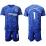 Chelsea #1 Arrizabalaga Home Soccer Club Jersey