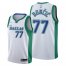 Dallas Dallas Mavericks #77 Luka Doncic Youth 2021-22 City Edition White NBA Jersey Youth