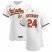 Baltimore Orioles #24 DJ Stewart Mens Nike White Home 2020 Authentic Player MLB Jersey