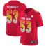 Nike Pittsburgh Steelers #53 Maurkice Pouncey Red Youth Stitched NFL Limited AFC 2018 Pro Bowl Jersey