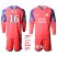 Marseille #16 Pele Pink Goalkeeper Long Sleeves Kid Soccer Club Jersey