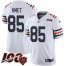 Nike Chicago Bears #85 Cole Kmet White Alternate Youth Stitched NFL Vapor Untouchable Limited 100th Season Jersey