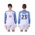 USA #23 Johnson Home Long Sleeves Soccer Country Jersey