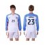 USA #23 Johnson Home Long Sleeves Soccer Country Jersey