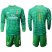 Real Madrid #1 Navas Green Goalkeeper Long Sleeves Soccer Club Jersey