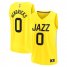 Draft Pick Utah Jazz Fanatics Branded Youth 2023 NBA Draft First Round Pick Fast Break Replica Jersey – Icon Edition – Yellow