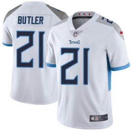 Nike Tennessee Titans #21 Malcolm Butler White Mens Stitched NFL Vapor Untouchable Limited Jersey