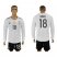 Germany #18 Kroos White Home Long Sleeves Soccer Country Jersey