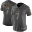 Nike New Orleans Saints #7 Morten Andersen Gray Static Womens Stitched NFL Vapor Untouchable Limited Jersey