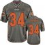 Nike Chicago Bears #34 Walter Payton Grey Mens Stitched NFL Elite Vapor Jersey