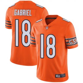 Nike Chicago Bears #18 Taylor Gabriel Orange Youth Stitched NFL Limited Rush Jersey