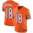 Nike Chicago Bears #18 Taylor Gabriel Orange Youth Stitched NFL Limited Rush Jersey