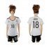 Womens Germany #18 Kroos White Home Soccer Country Jersey
