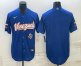 Mens Venezuela Baseball Blank 2023 Royal World Classic Stitched Jerseys