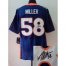 Nike Denver Broncos #58 Von Miller Navy Blue Alternate Mens Stitched NFL Elite Autographed Jersey